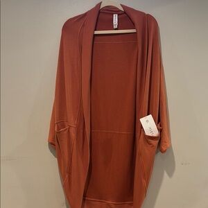 Athleta Terracotta Cardigan